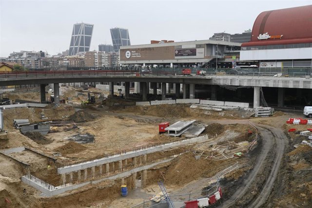 Trabajos en Chamartín