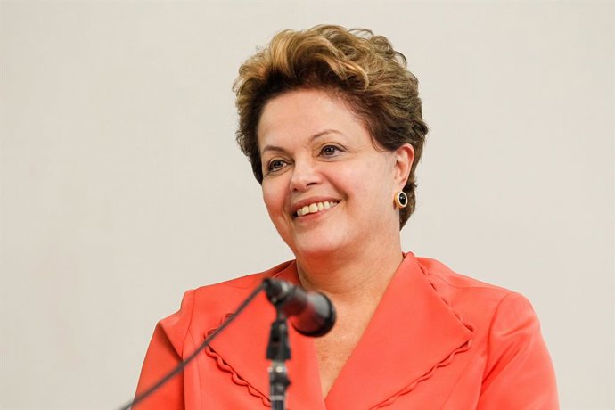 Archivo - La presidenta de Brasil, Dilma Rousseff