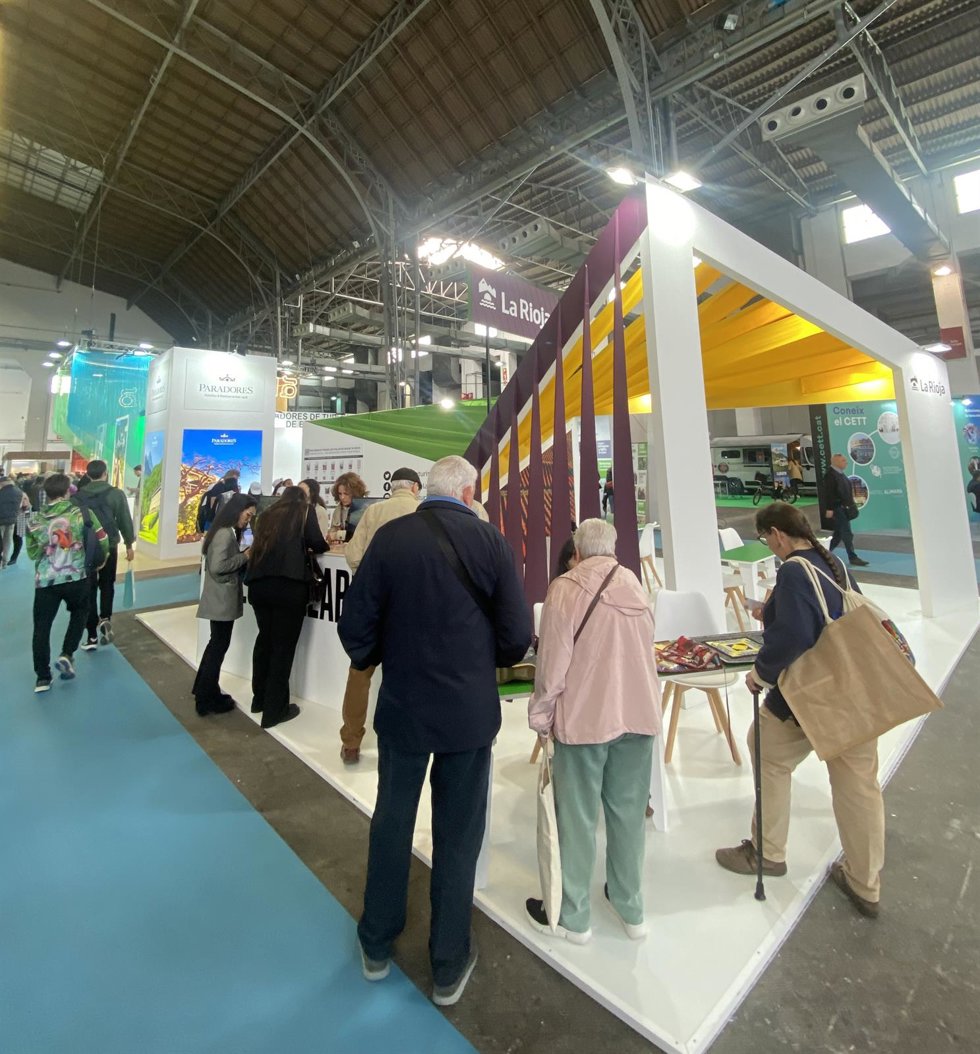 El Gobierno riojano presenta su amplia y variada oferta turística en el salón del Turismo B-Travel en Barcelona