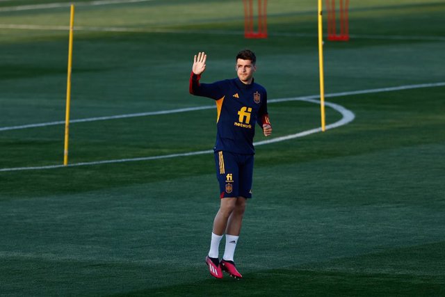 Álvaro Morata, jugador de la selección española.