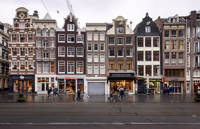 Archivo - Calles de Ámsterdam (Países Bajos).