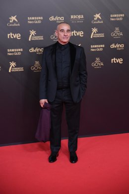 Archivo - El actor, Eduard Fernández, posa en el photocall de la 36 gala de los Premios Goya, en el Palau de les Arts de Valencia, a 12 de febrero de 2022, en Valencia, Comunidad Valenciana, (España).