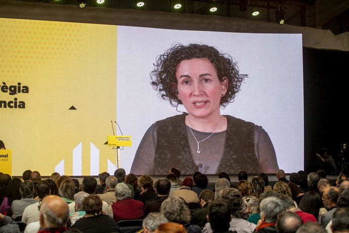 Archivo - La secretria general d'ERC, Marta Rovira