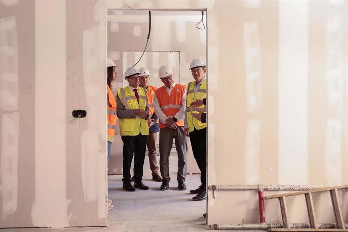 Obras del nuevo centro de salud de Malilla