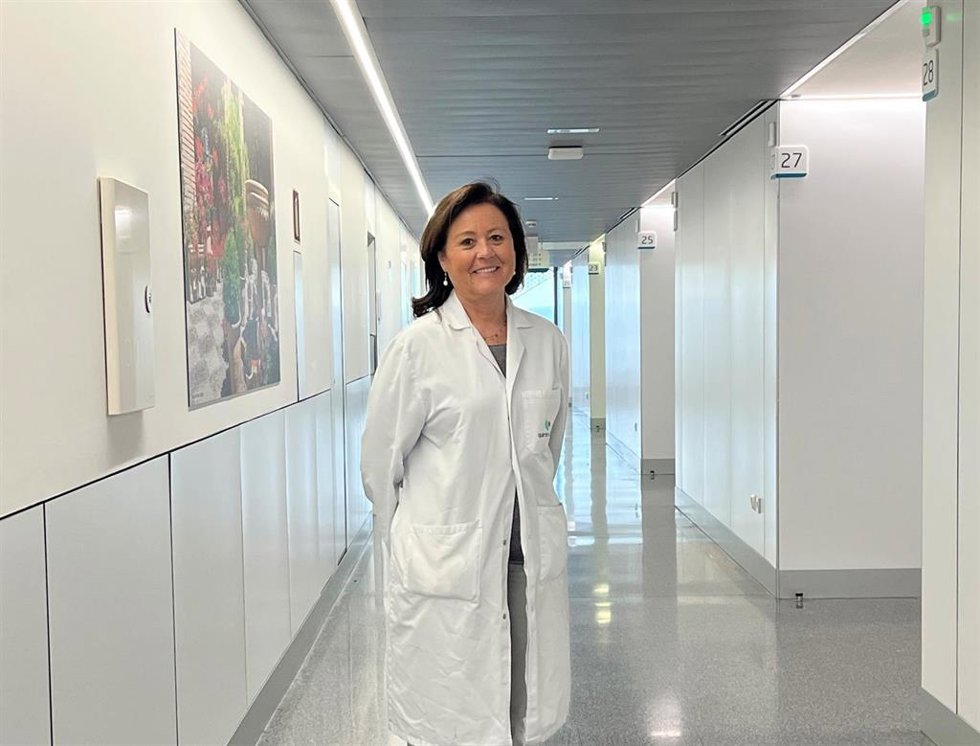 La jefa del servicio de Oncología Médica del Hospital Quirónsalud Córdoba, la doctora María Jesús Rubio.