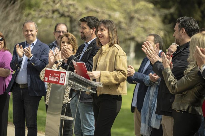 La candidata del PSOE a la Alcaldía de Zaragoza, Lola Ranera