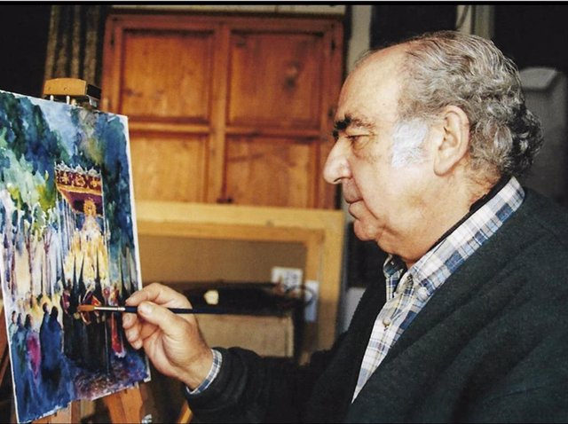 El artista José María Franco.