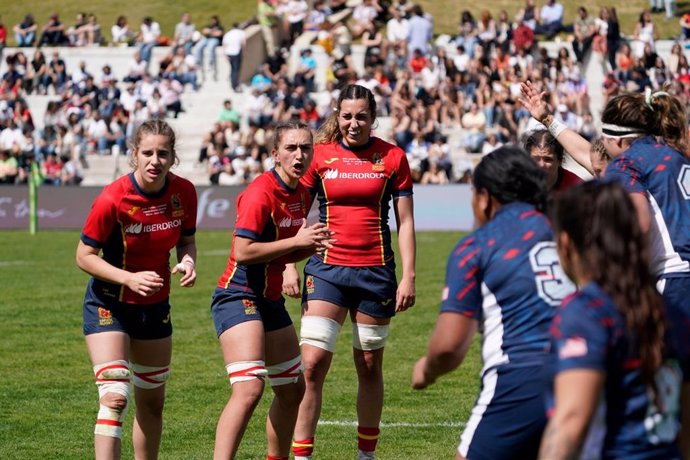 La selección española femenina de rugby cae ante Estados Unidos en el primer partido del 4 Naciones