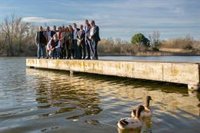 Page resalta su compromiso para que toda el agua que se vierta a los ríos esté depurada en menos de una década