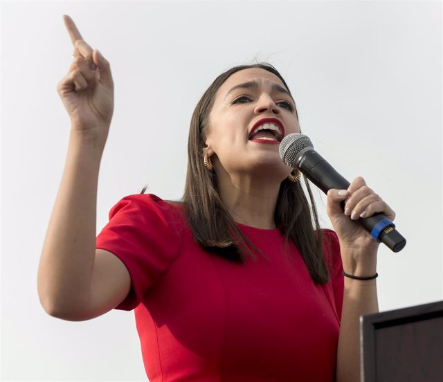 Archivo - La congresista demócrata Alexandria Ocasio-Cortez