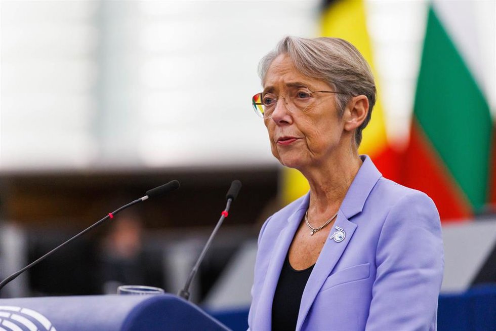 Archivo - La primera ministra francesa, Élisabeth Borne.