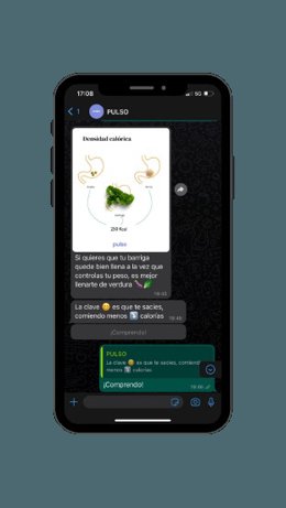 Una imagen de la aplicación