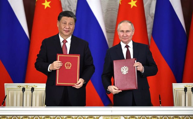 Xi Jinping y Vladimir Putin se reúnen en Moscú 