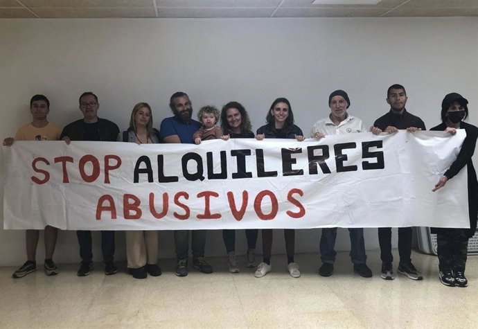 Podemos Palma se reúne con Stop Alquileres Abusivos y promete destinar el 50% de nuevas viviendas a VPO y alquiler social