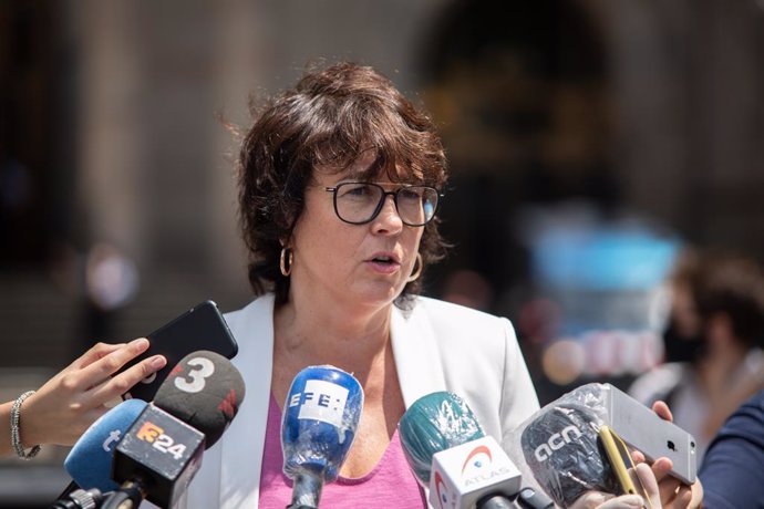 Archivo - L'eurodiputada d'ERC Diana Riba