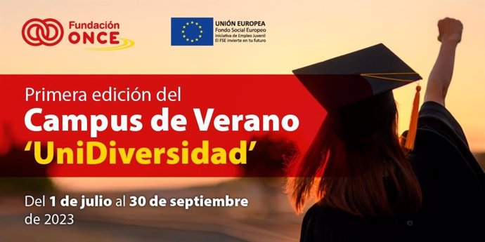 Fundación ONCE lanza la I Convocatoria para el desarrollo de 'Campus de verano UniDiversidad'