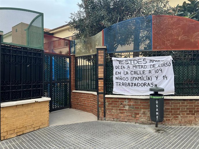 Archivo - Escuela Infantil Nuestra Señora de la Paz, en Málaga en una imagen de archivo   