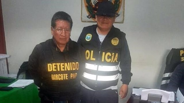 El miembro de la guerrilla peruana Sendero Luminoso Flumencio Jayo Díaz, alias camarada 'Jorge'