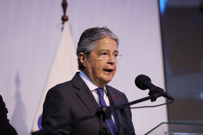 Archivo - El presidente de Ecuador, Guillermo Lasso