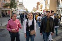 Pomar (CS) exige "más apoyo" al producto local y pequeños comerciantes durante su visita a la Fira de Son Ferriol