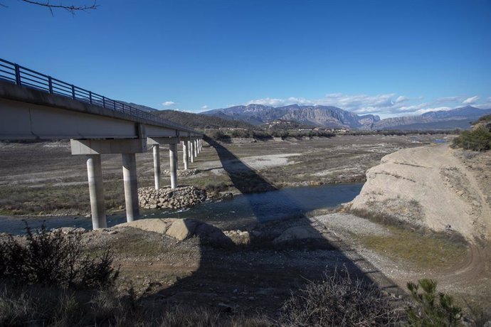 Sequera al pant de Rialb, a 28 de febrer del 2023, a Lleida, Catalunya