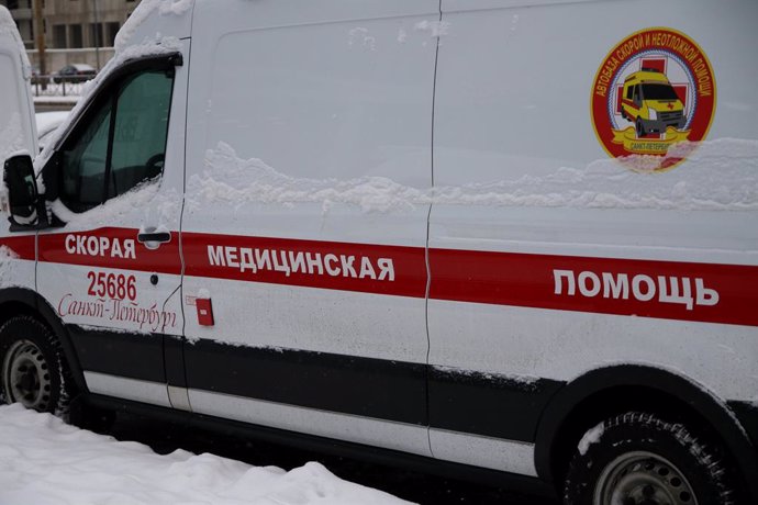 Archivo - Ambulancia en Rusia