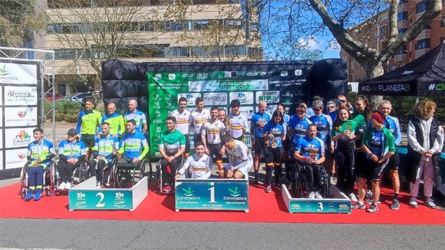 España brilla en la Extremadura European Paracycling Cup