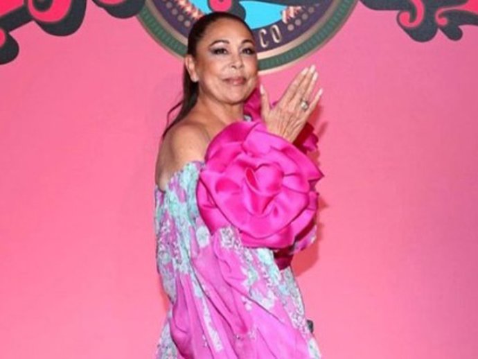 Isabel Pantoja, en el Baile de la Rosa