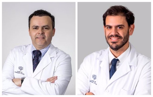 Imagen de los neurólogos del CNA, Juan Uranga y Hernando Pérez Díaz.