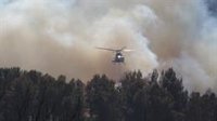 Bravo avisa que es el "peor día" para la extinción del incendio por el viento de más de 70 km/h y la baja humedad