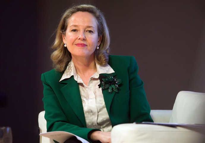 La vicepresidenta primera y ministra de Asuntos Económicos y Transformación Digital del Gobierno de España, Nadia Calviño.