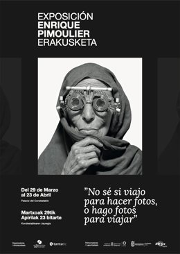 Una exposición homenajea en Pamplona al fotógrafo Enrique Pimoulier.