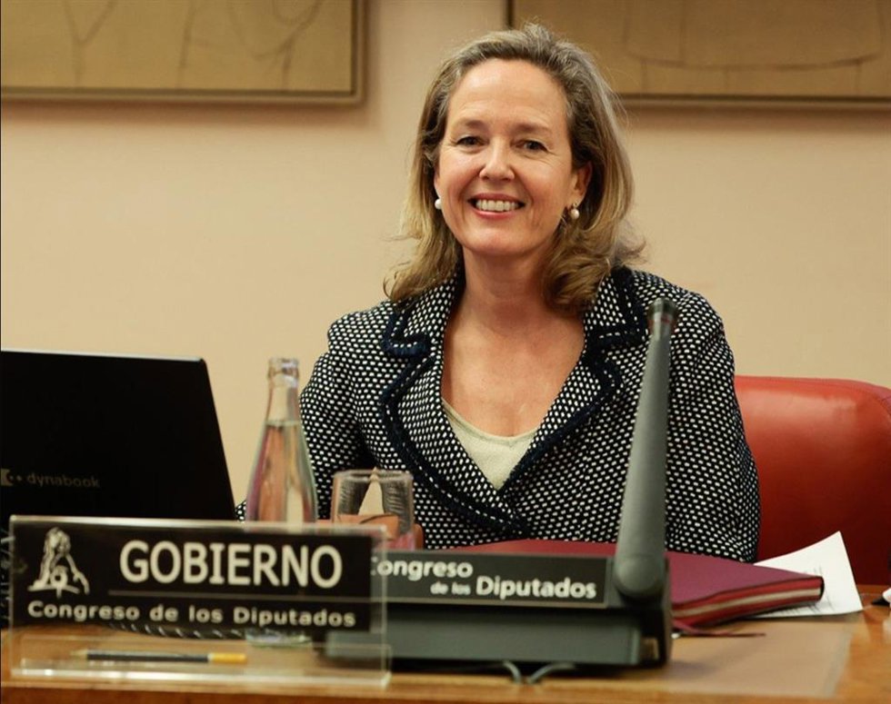 La vicepresidenta económica, Nadia Calviño