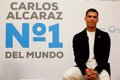 The tennis player Carlos Alcaraz, Favorite Son of Murcia