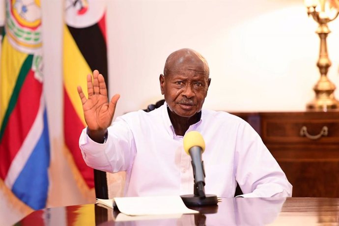 Archivo - El presidente de Uganda, Yoweri Museveni