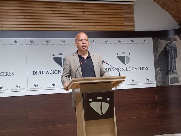 El diputado de Innovación y Provincia Digital de la Diputación de Cáceres, Santos Jorna