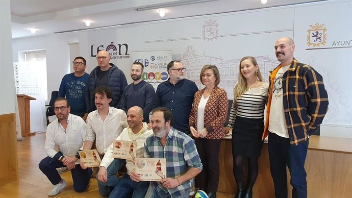 Rúa Nova, Ferecor El Bar y Delirios, primer, segundo y tercer premio del concurso 'La mejor tapa de León'.
