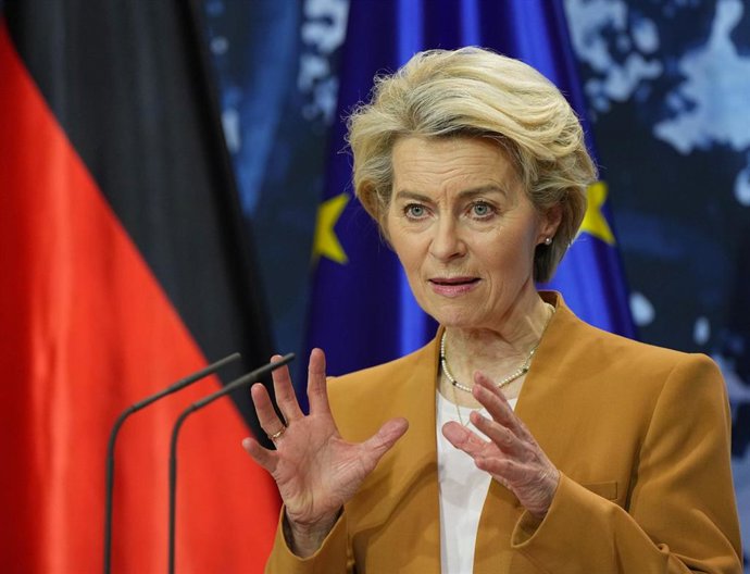 Imagen de archivo de la presidenta de la Comisión Europea, Ursula von der Leyen.