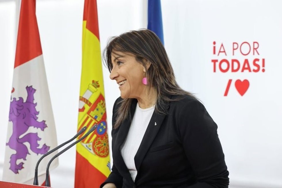 Ana Sánchez en la rueda de prensa ofrecida este lunes