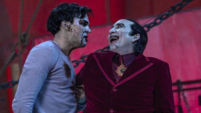 Nicolas Cage bebió sangre real interpretando a Drácula en Renfield