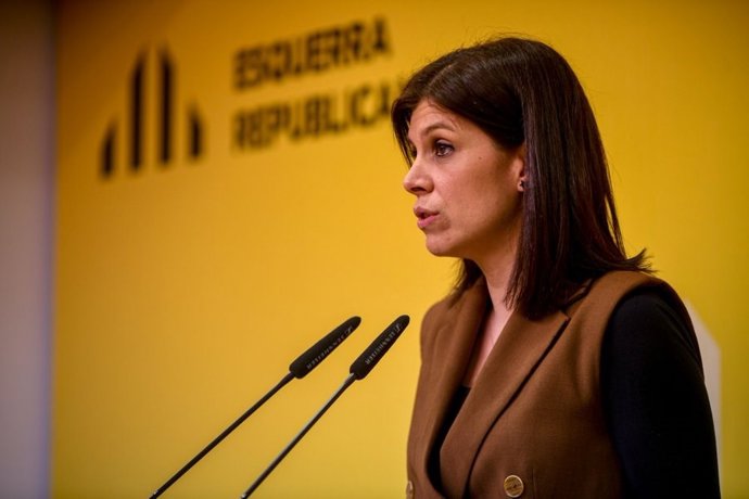 La secretria general adjunta i portaveu d'ERC, Marta Vilalta 