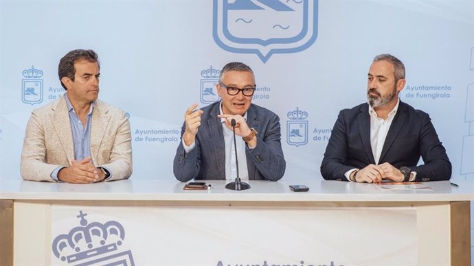 Manuel Gavira, portavoz del Grupo Parlamentario Vox en el Parlamento de Andalucía, en rueda de prensa