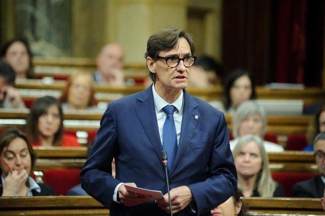 El líder del PSC, Salvador Illa