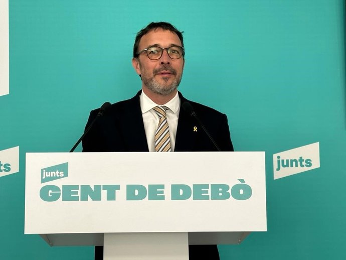 El portavoz de Junts, Josep Rius