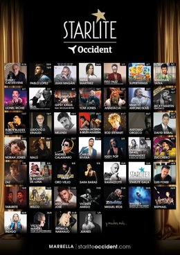 Cartel de Starlite Occident 2023.