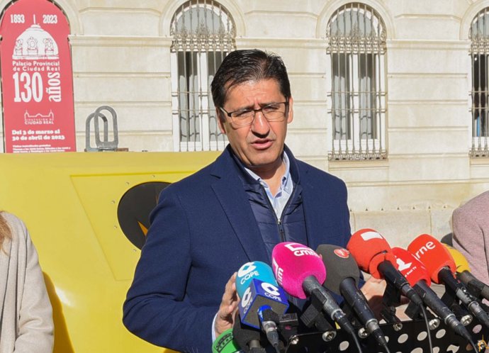 El presidente de la Diputación de Ciudad Real, José Manuel Caballero