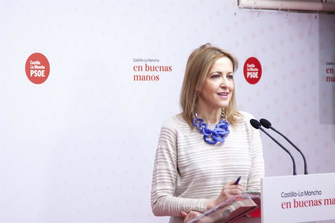 La portavoz del PSOE de C-LM, Cristina Maestre