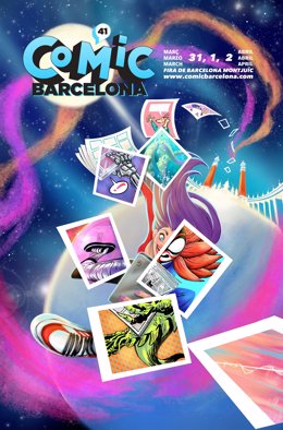 Cartell de la 41a edició de Comic Barcelona 