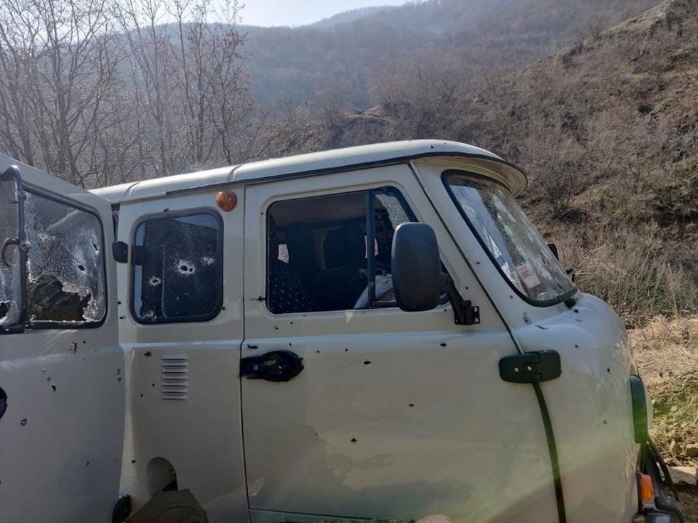 La Policía de Nagorno Karabaj denuncia un ataque del Ejército de Azerbaiyán (Archivo)