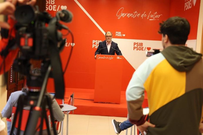 El secretario de Organización del PSIB, Cosme Bonet.